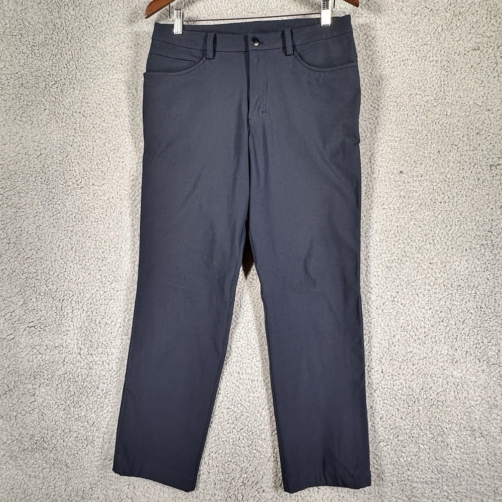 Lululemon ABC Pant Mens 32x28 Blue Regular Straight Athleisure‎ Golf Preppy